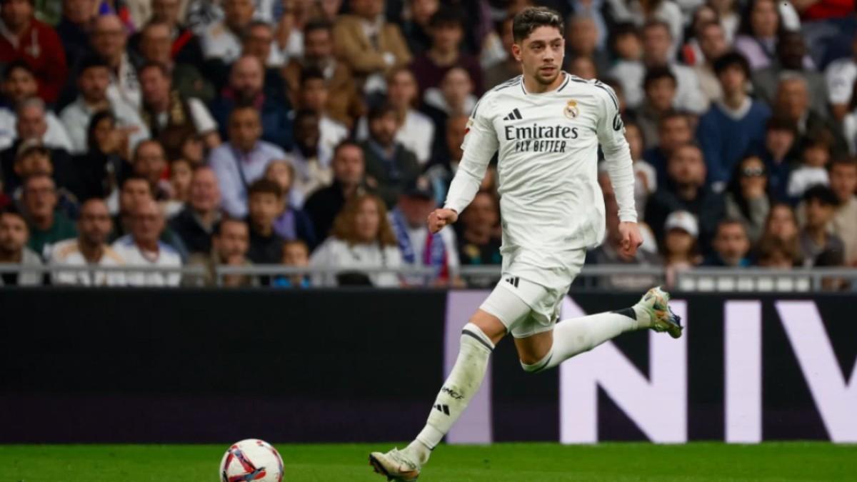 Fede Valverde brilla en el carril derecho del Real Madrid