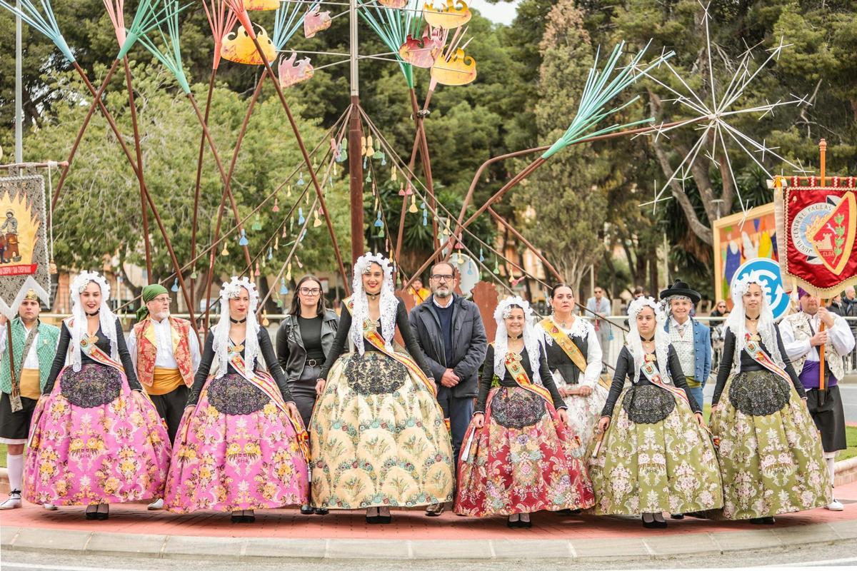 Elda celebra el Medio Año de sus Fallas