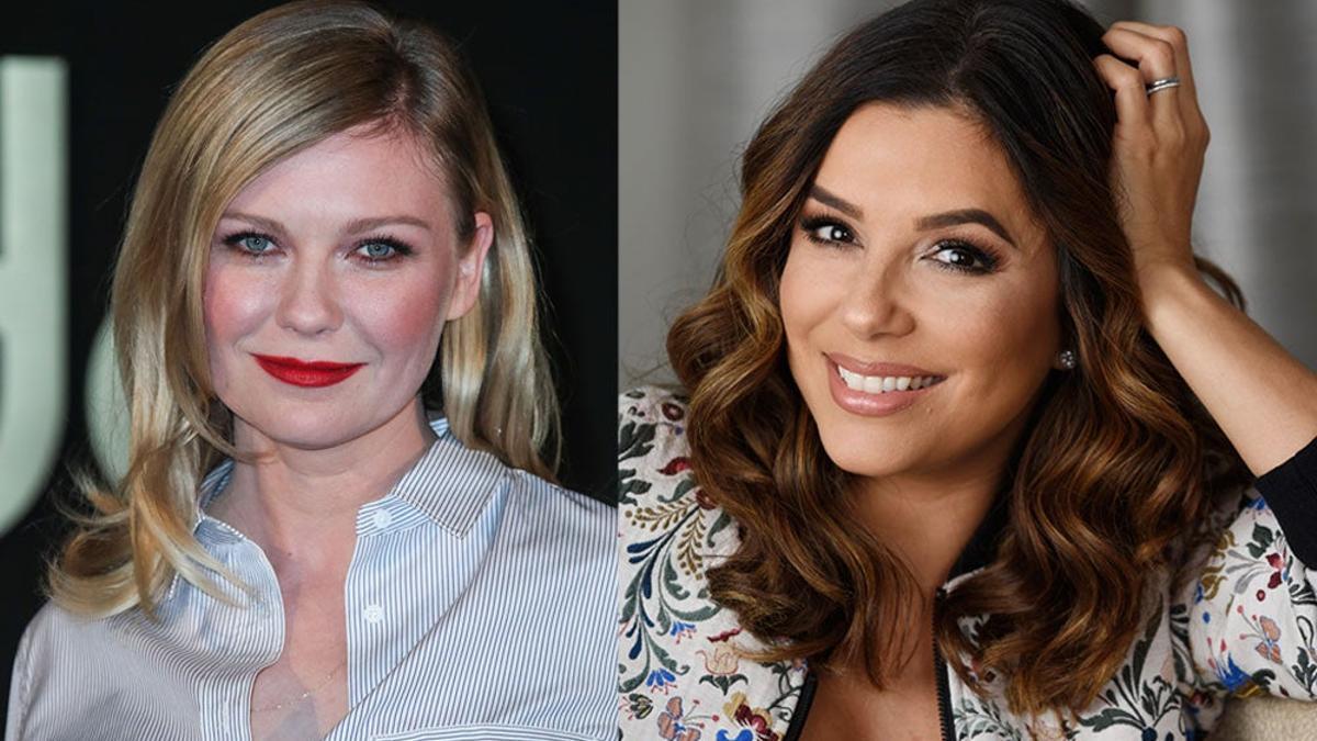 Eva Longoria y Kirsten Dunst lucen así de bien en la recta final de sus embarazos