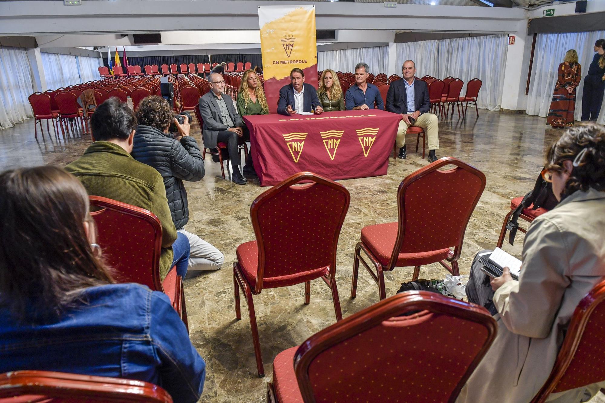 El CN Metropole presenta en rueda de prensa a su nueva directiva