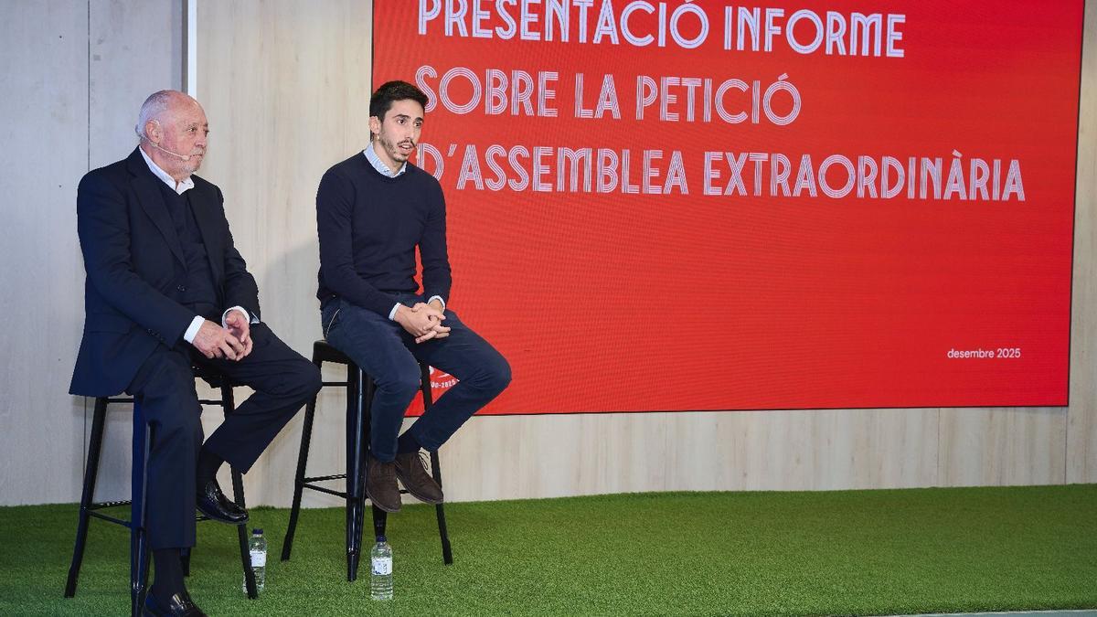 La roda de premsa FCF