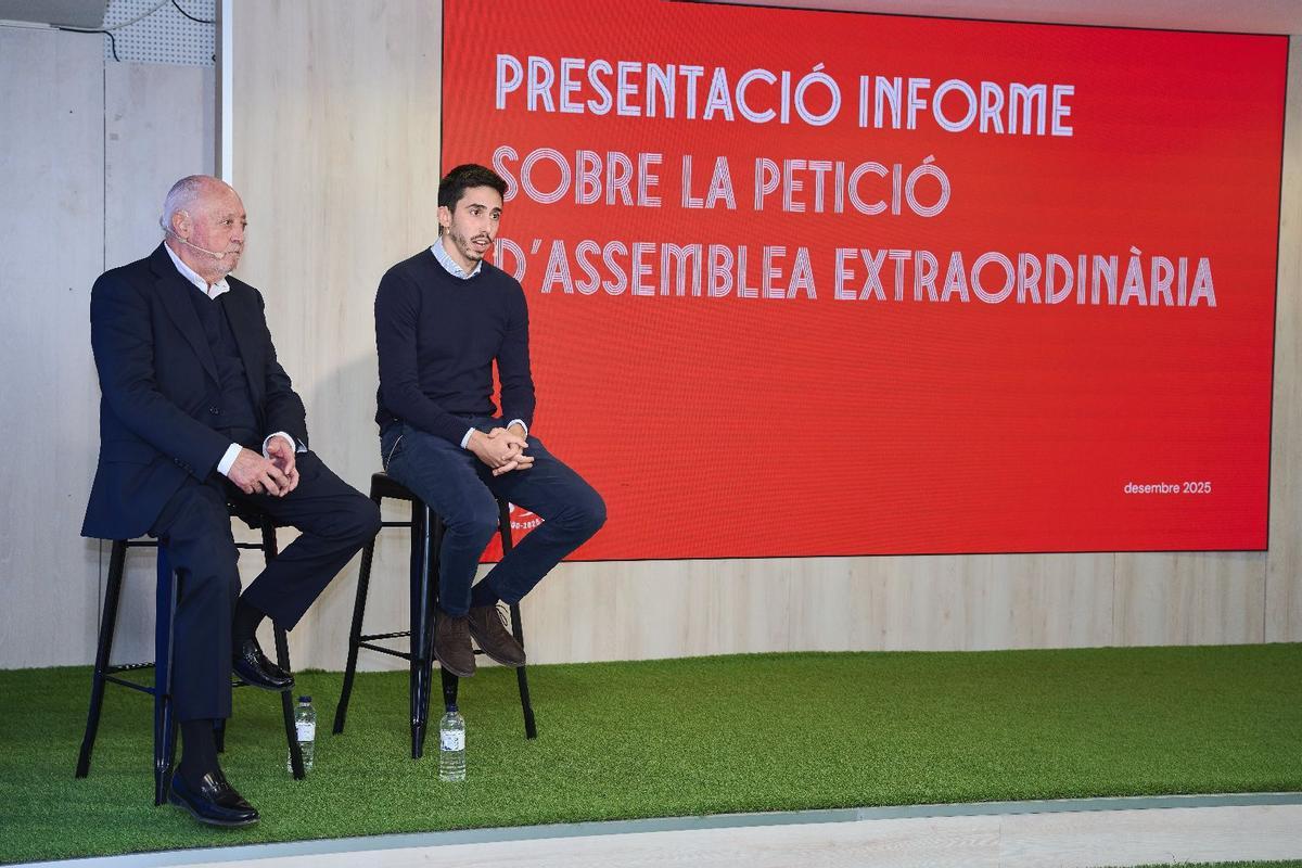 La roda de premsa FCF