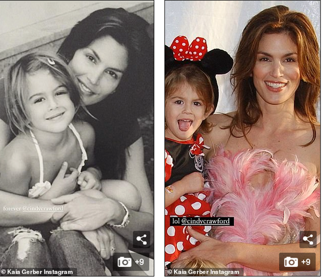 Cindy Crawford y Kaia Gerber