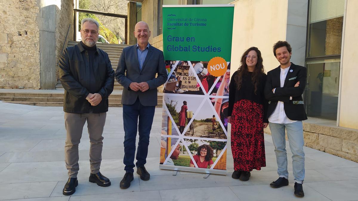 La presentació del grau en Global Studies d'aquest matí.