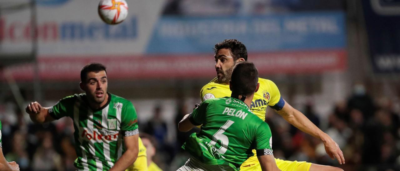 Vicente Iborra ha sido titular en el duelo de este miércoles ante el Atlético Sanluqueño.