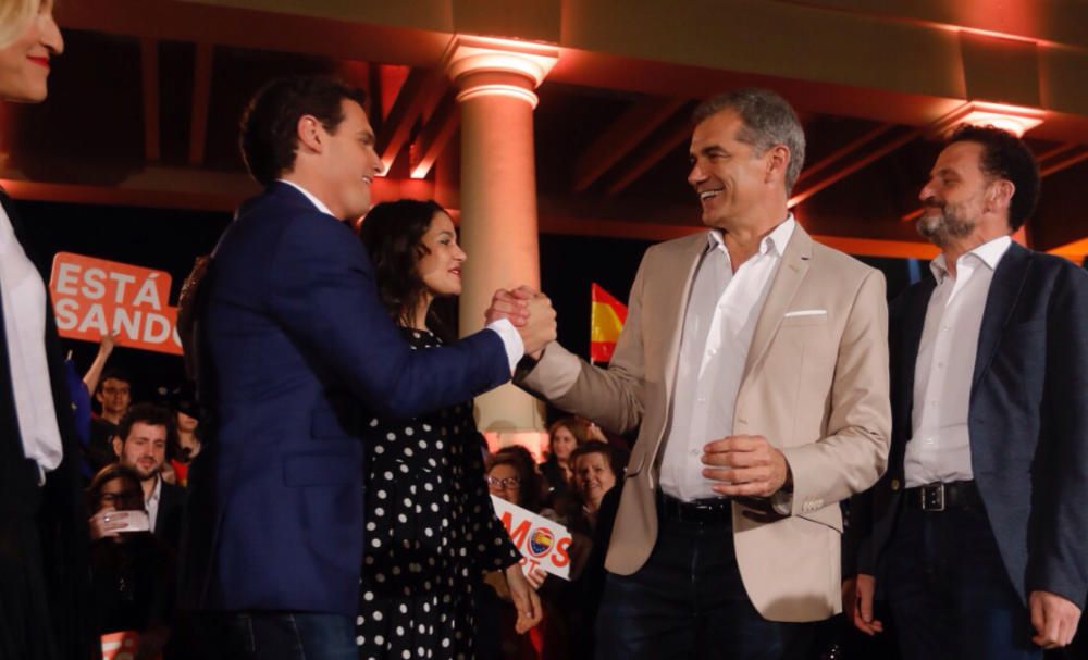 Cierre de campaña de Ciudadanos en València