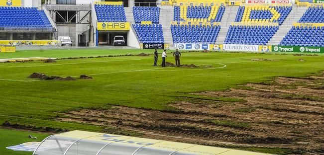 PREPARANDO EL CESPED PARA LA PROXIMA TEMPORADA