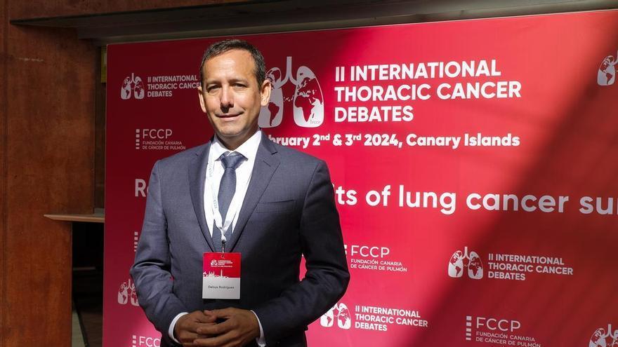 Delvys Rodríguez: «Canarias está muy bien posicionada en investigación en cáncer de pulmón»
