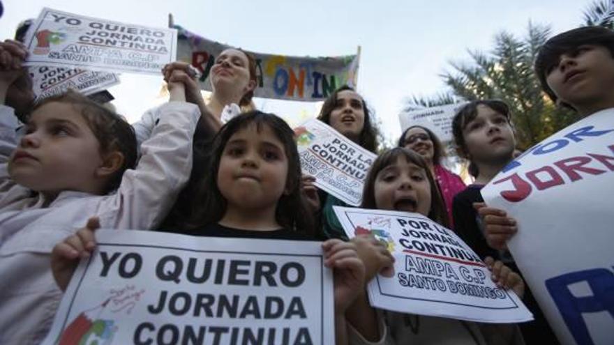 Las familias votarán la jornada intensiva en los colegios con el curso ya empezado