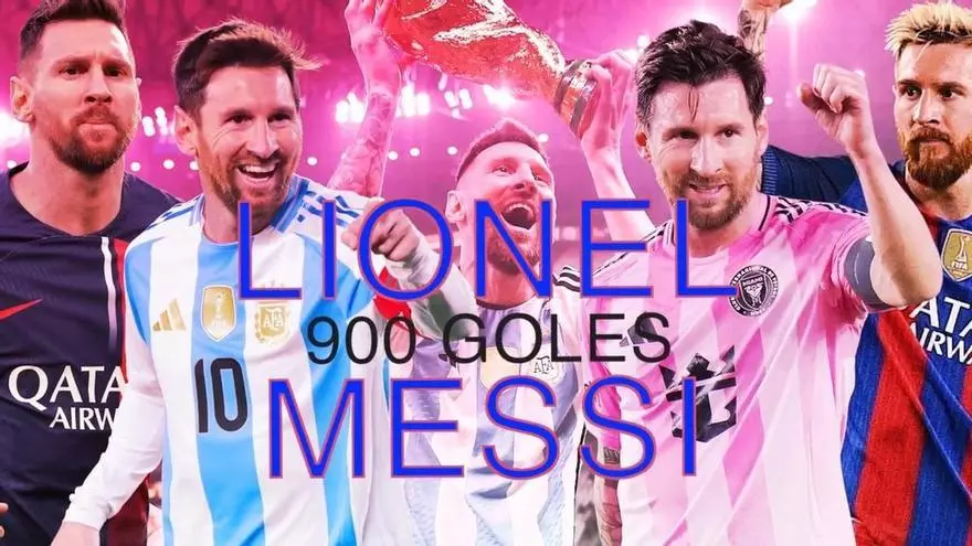 Messi, 900 goles