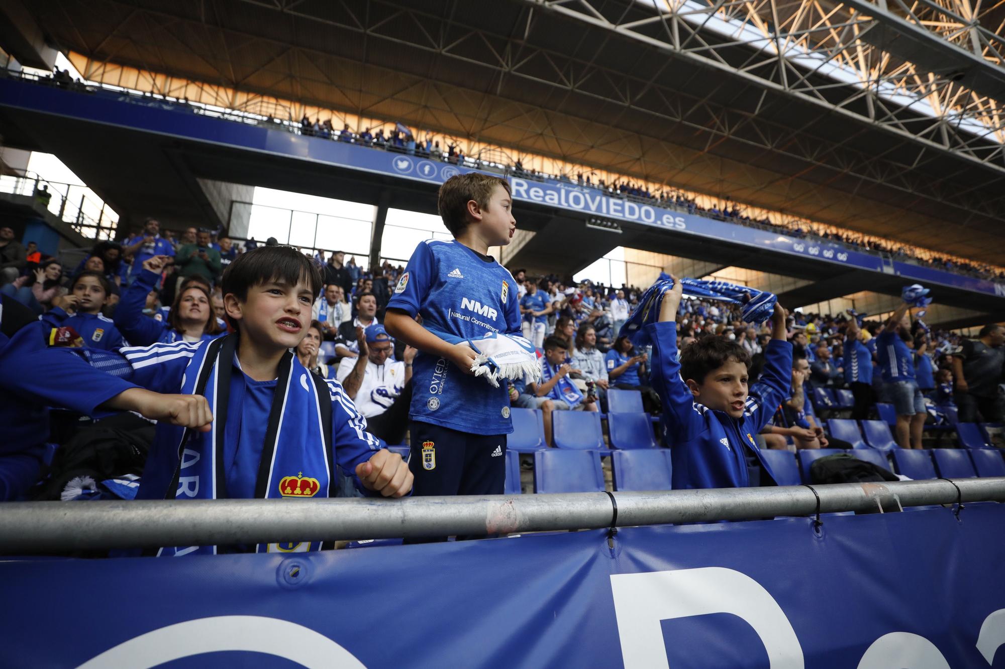 Real Oviedo - Zaragoza, en imágenes