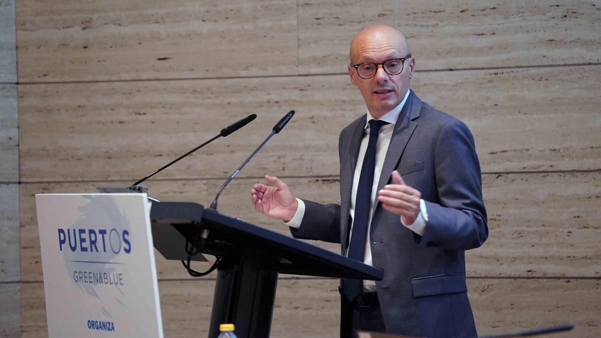 El delegado de Sostenibilidad de la Junta en Málaga, José Antonio Víquez, tomó la palabra