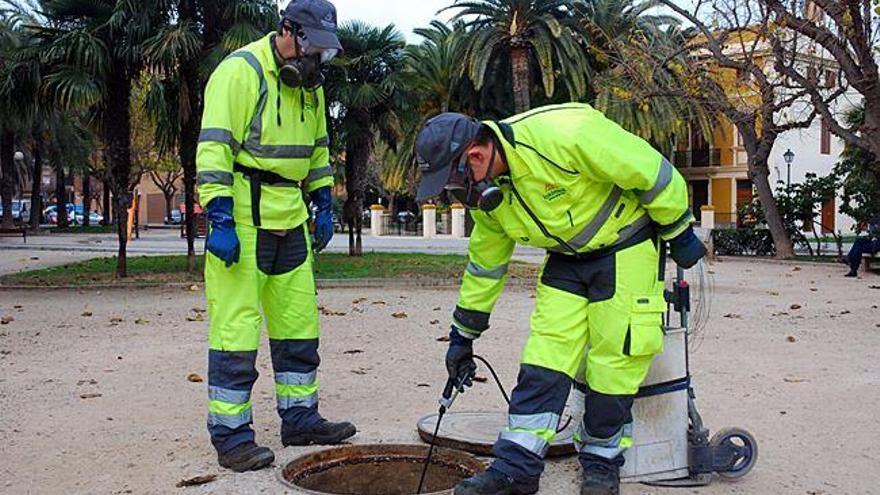 Técnicos de Lokímica realizan desinsectación en alcantarillado