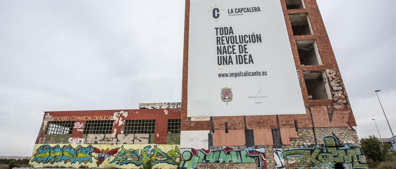 El antiguo matadero de Alicante, en Aguamarga.