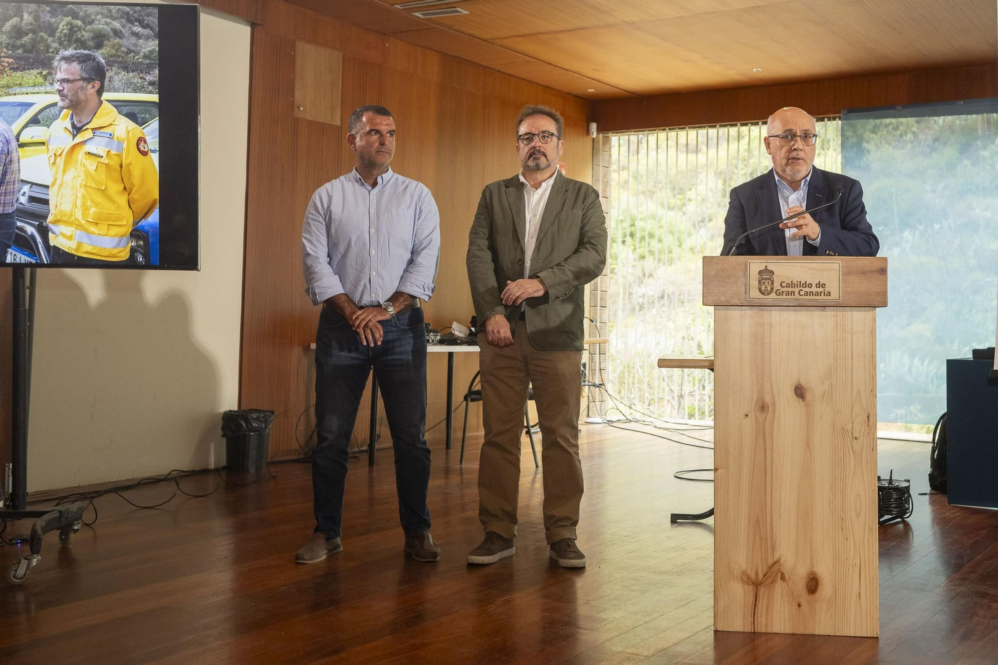 Presentación de la campaña contra incendios del Cabildo de Gran Canaria