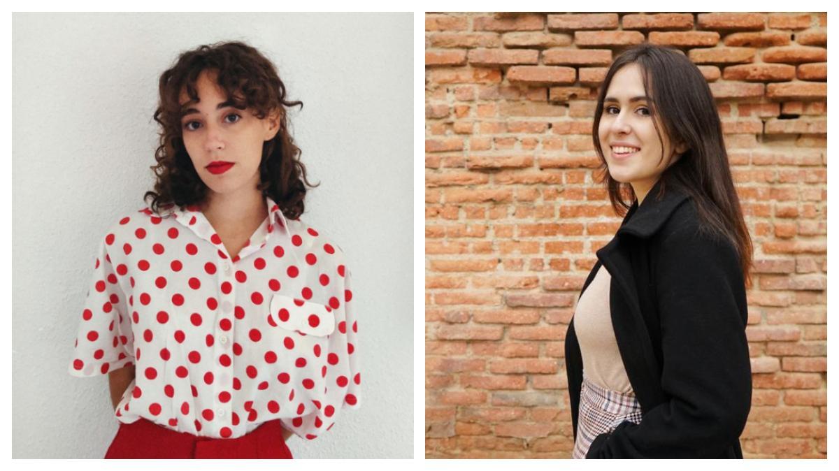 Las poetas Paula Melchor y Rocío Acebal
