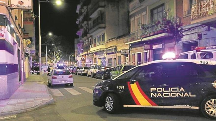 Un ajuste de cuentas, detrás de una muerte a tiros en la calle Pilar de Don Benito