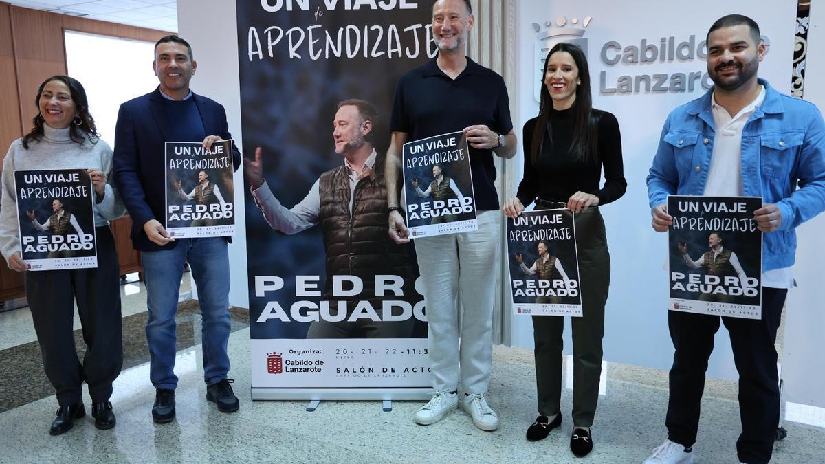 Presentación de las charlas de Pedro Aguado.
