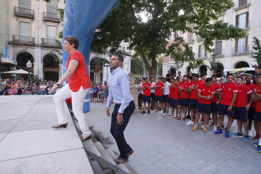 Presentació del Girona FC