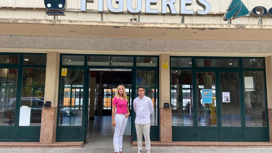 El PDeCAT critica el trasllat de l’estació de Figueres a Vilafant