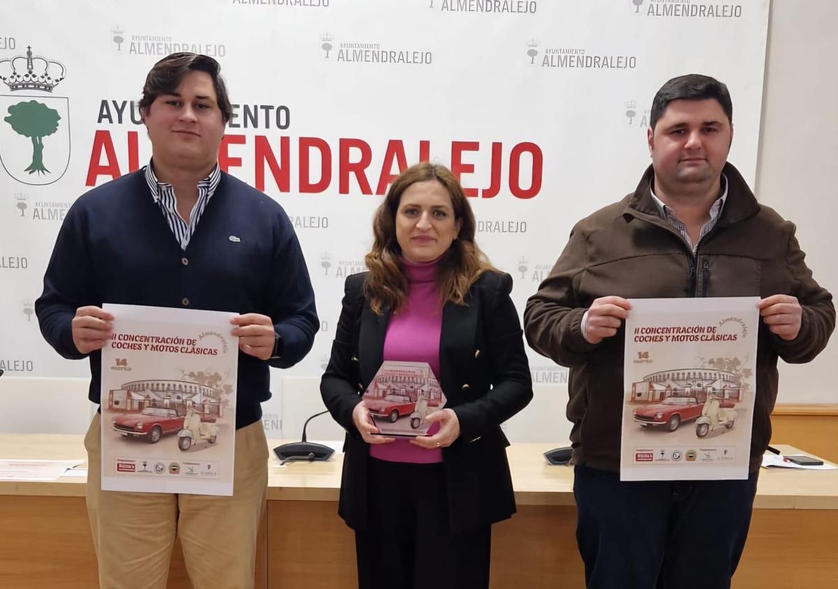 Presentación del evento de coches y motos clásicas.