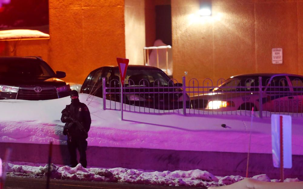 Ataque terrorista en una mezquita en Canadá