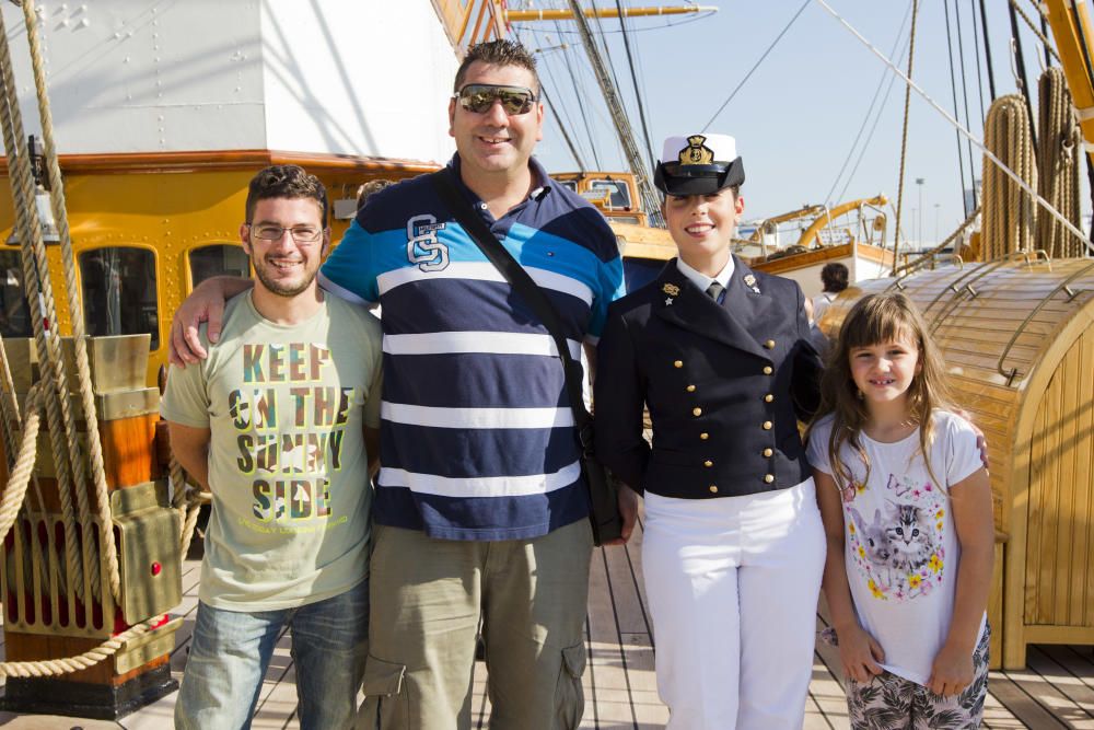 El buque italiano Amerigo Vespucci visita Valencia