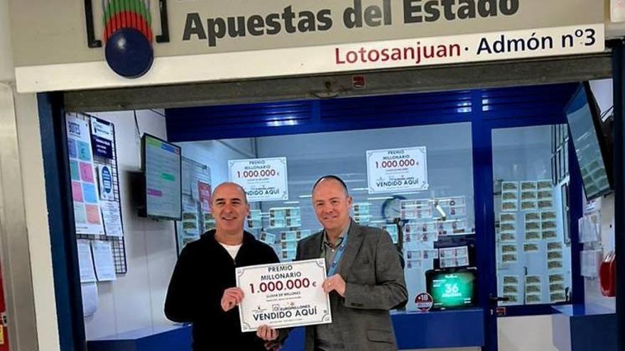 El Euromillones deja un millón de euros en Sant Joan