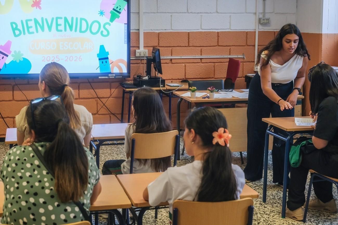 Primer día de clases del curso escolar 2025-26
