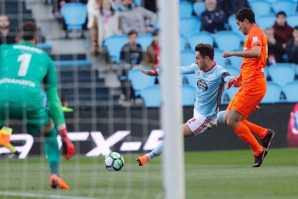 La galería de imágenes del empate entre el Celta y el Málaga en Balaídos