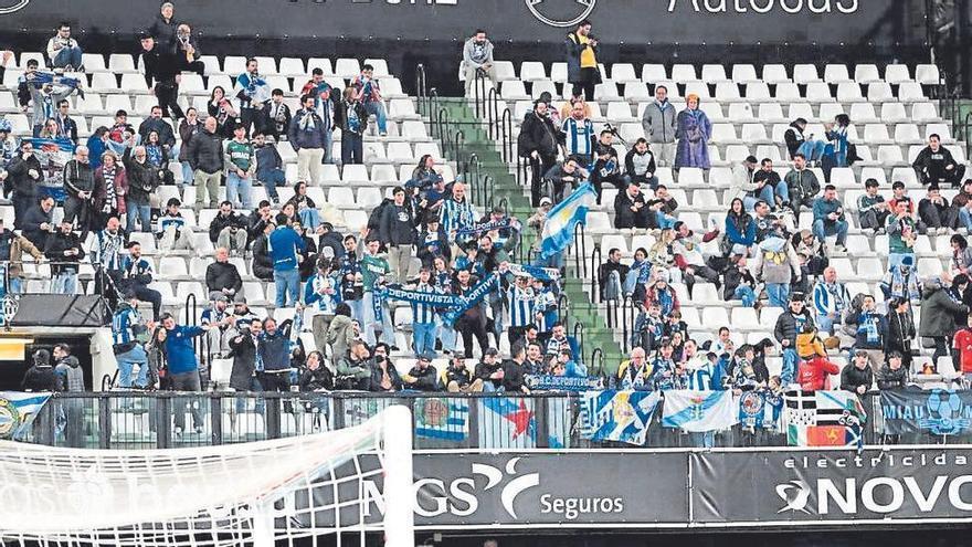 200 espectadores blanquiazules vivieron el duelo en Castalia