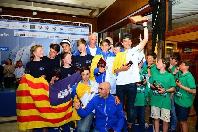 Selección canaria de la clase Optimist