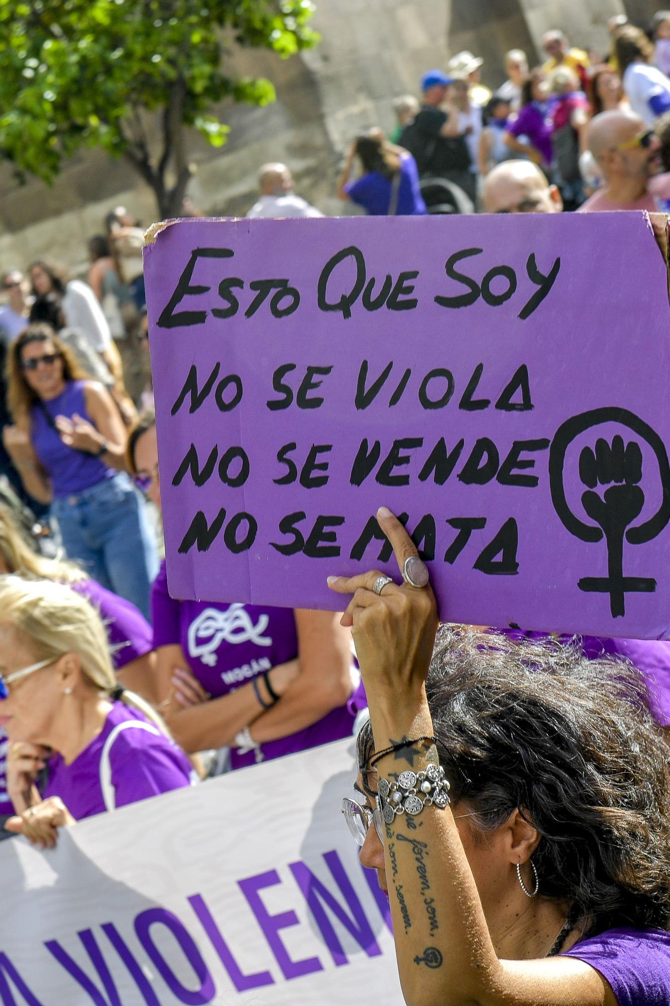 Manifestación del 25N contra la violencia machista