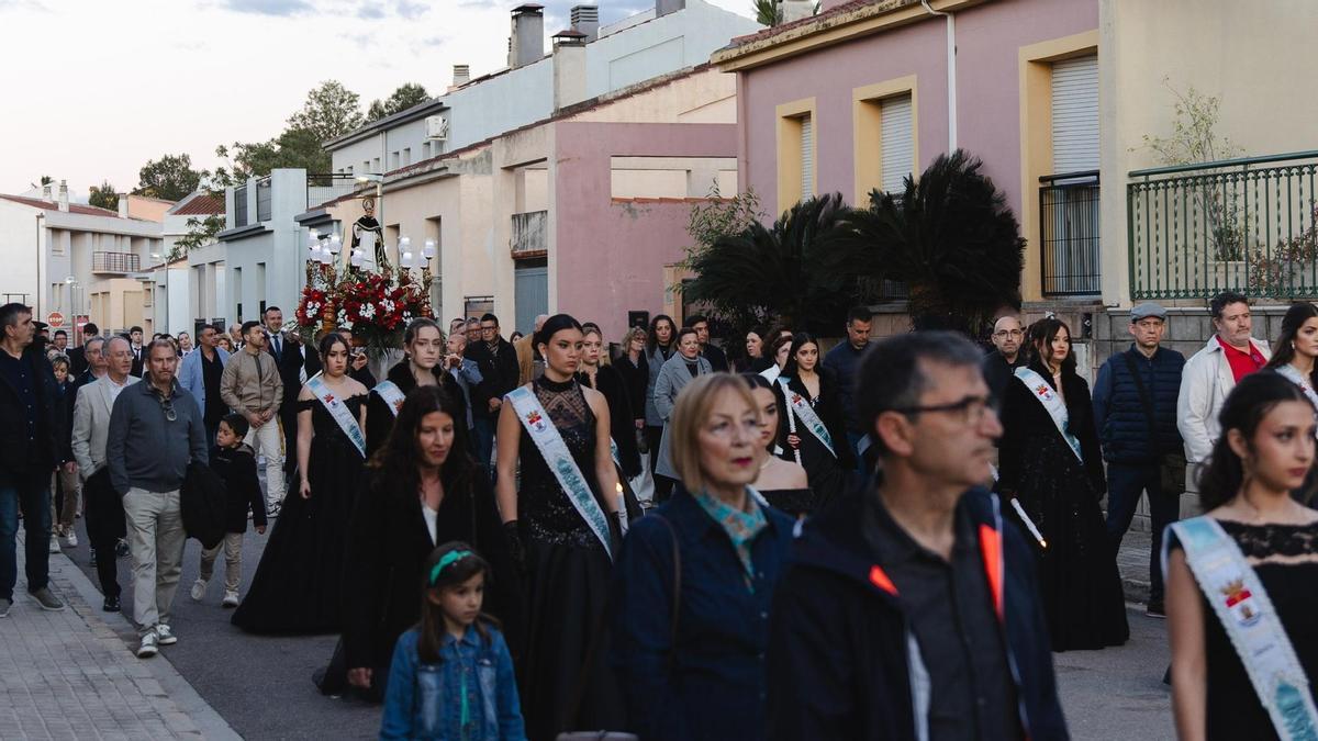 Processó de Sant Vicent Ferrer en les festes patronals celebrades fa unes setmanes