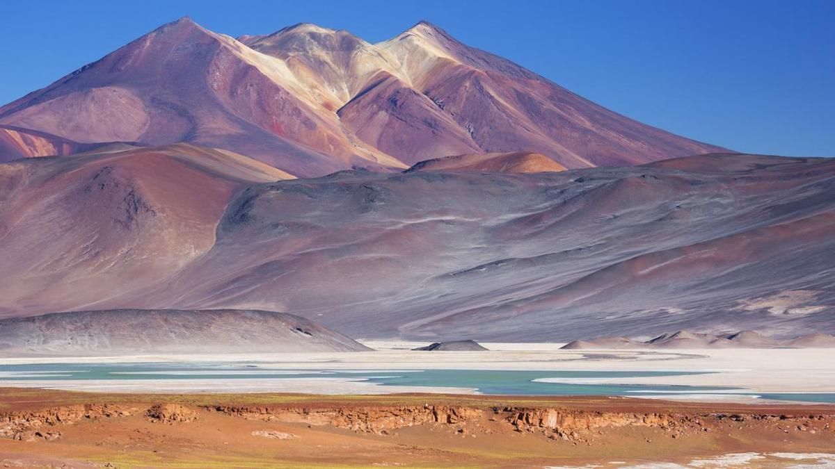 El desierto de Atacama, por donde pasa la Panamericana.