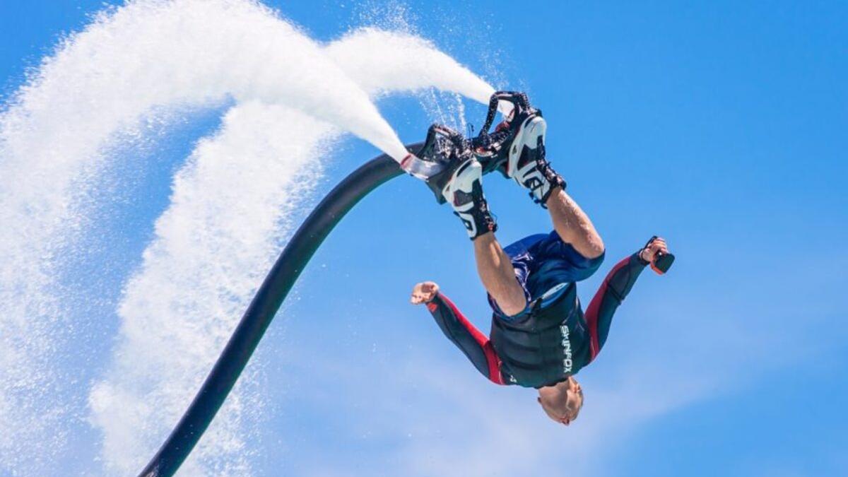 ¿Dónde puedo hacer flyboard en Barcelona?