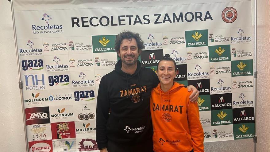 Sara Castro, jugadora del Recoletas Zamora: &quot;Si estamos al 100%, los partidos se sacan adelante&quot;