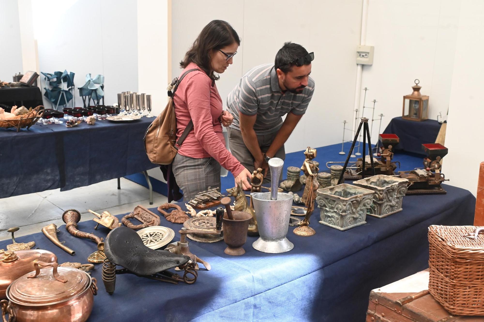 Las imágenes de la Feria de antigüedades de Vila-real