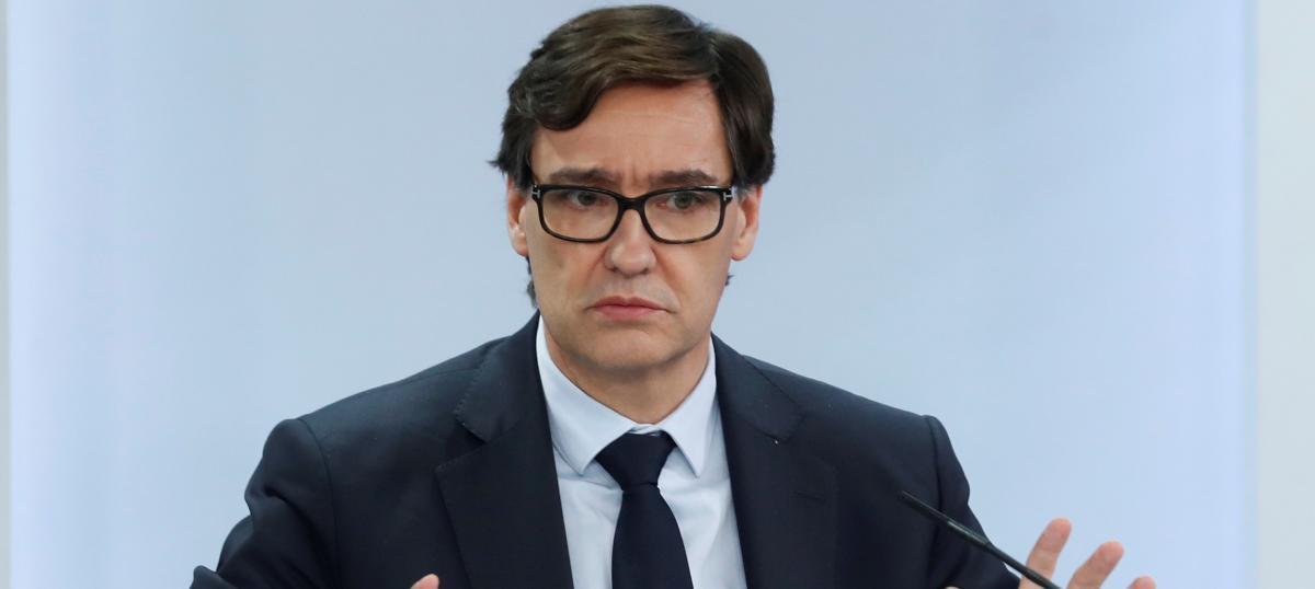 El ministro de Sanidad, Salvador Illa.