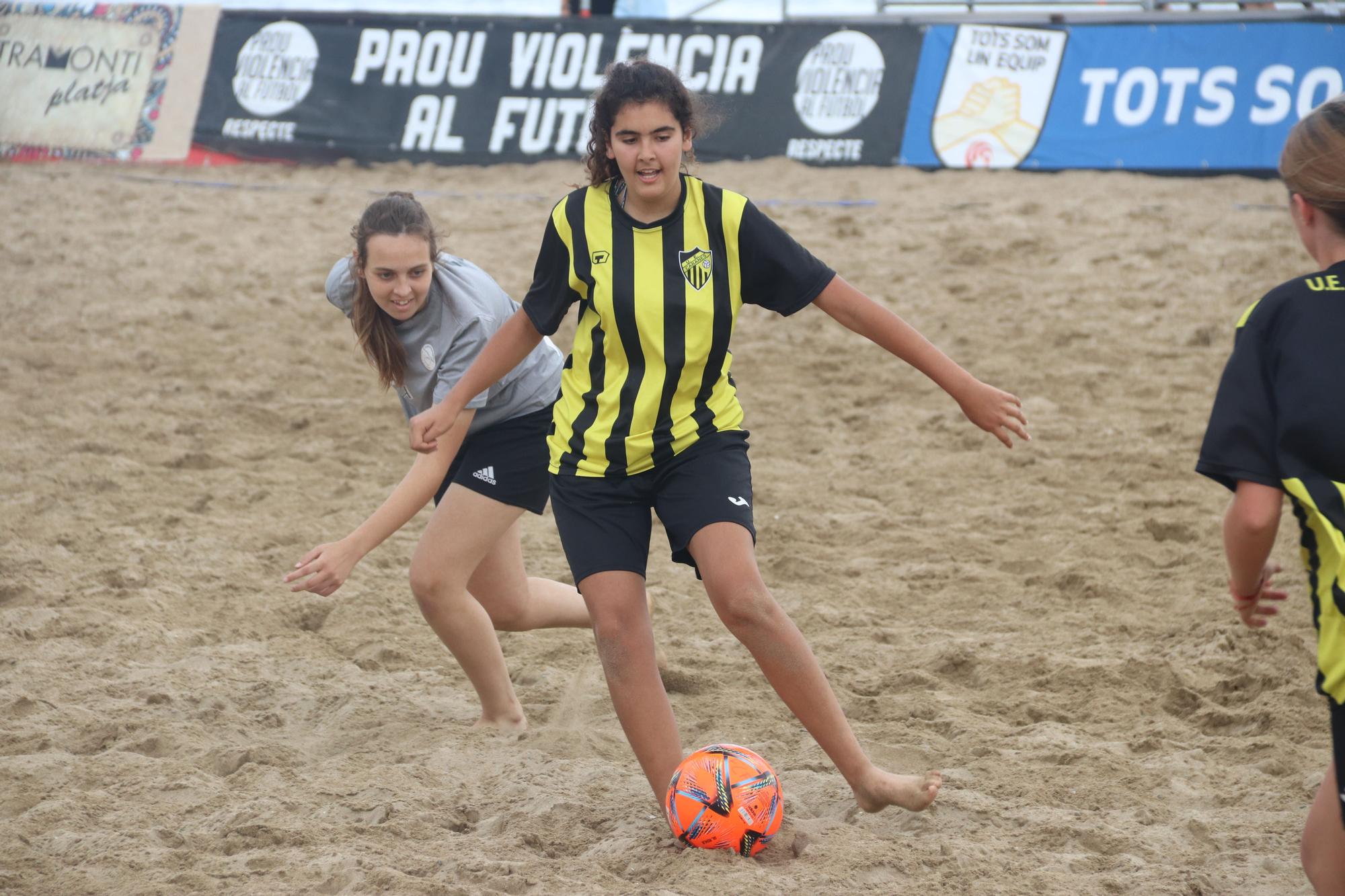 Campionats de Catalunya de futbol platja a Roses