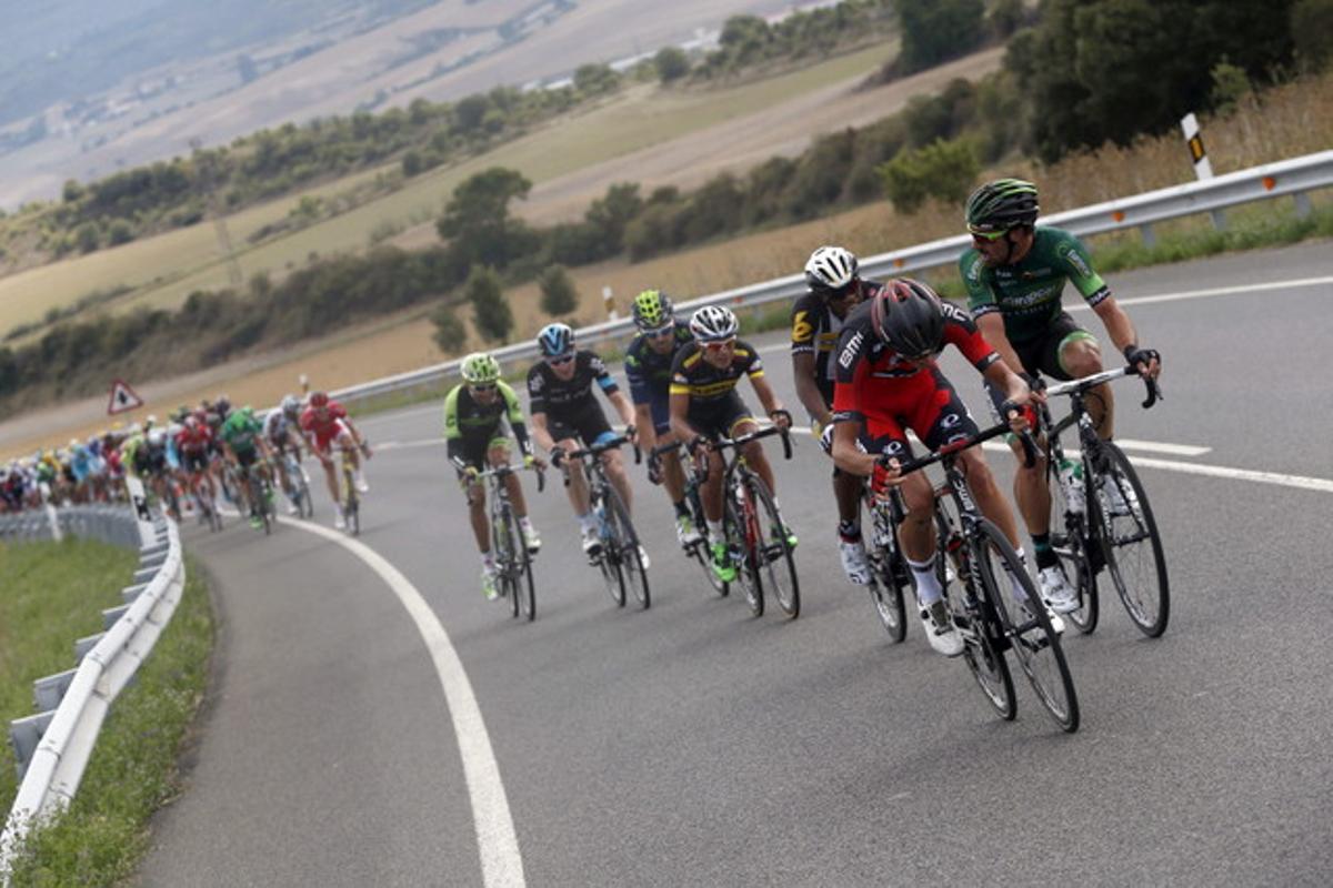 Las mejores imágenes de la etapa de la Vuelta