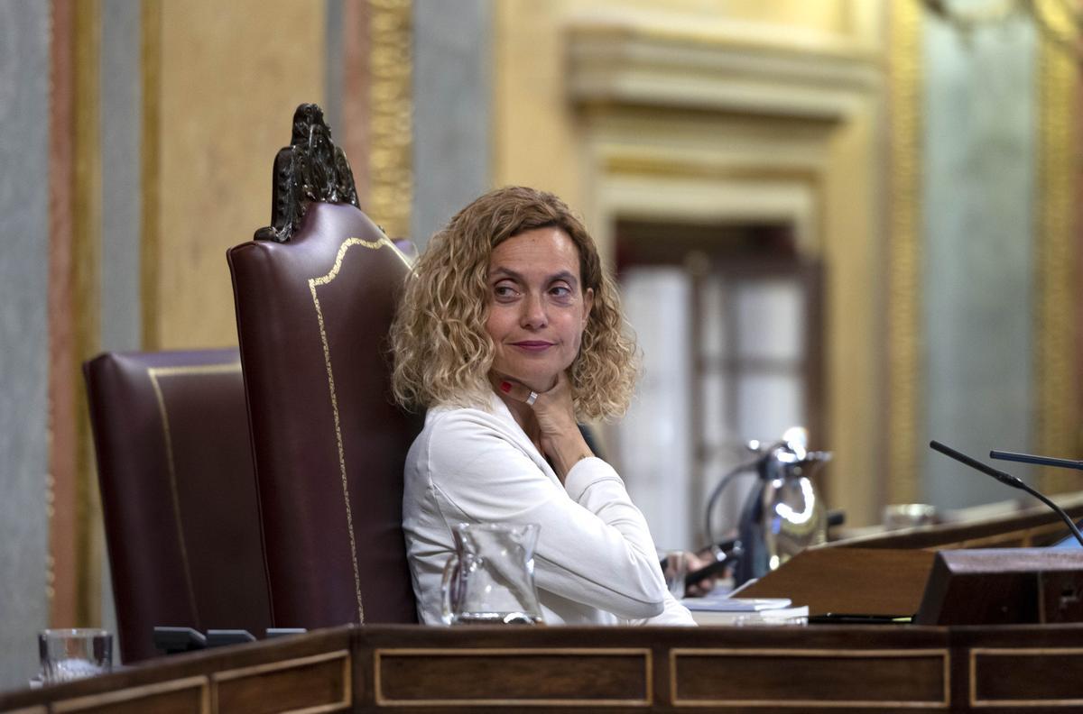 Meritxell Batet, presidenta del Congreso.