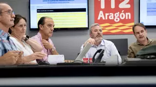El Gobierno de Aragón rebaja el nivel 2 de emergencia tras el paso de la dana