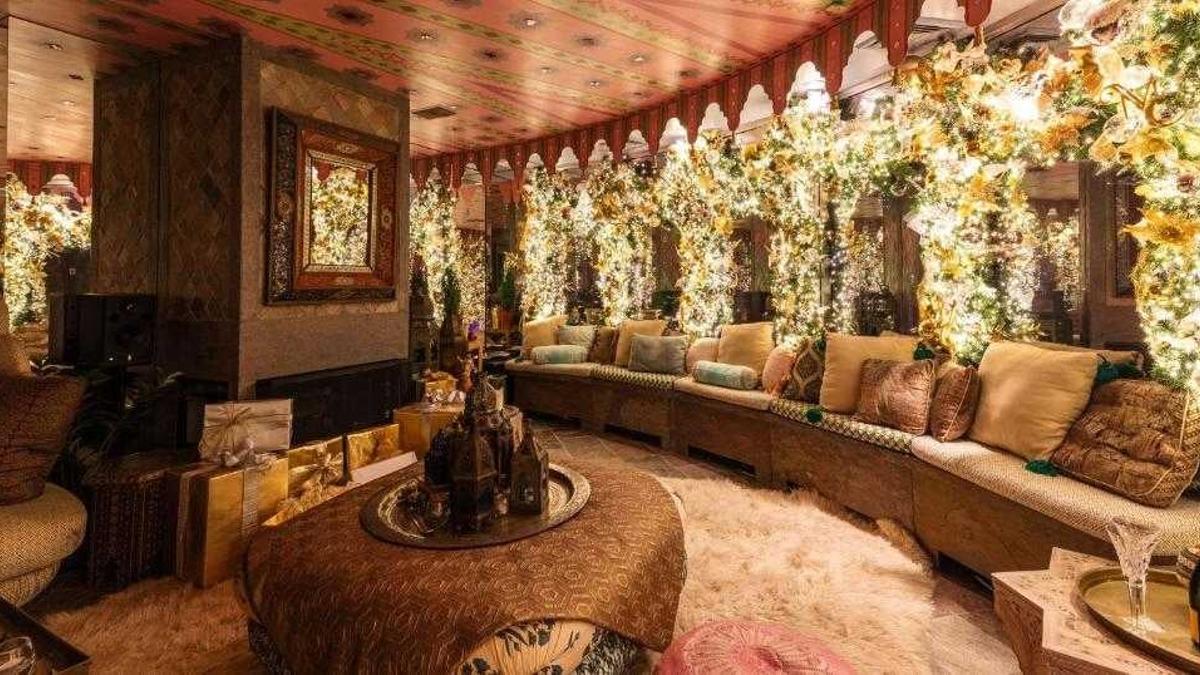 El Salón Marróquí en la casa de Mariah Carey en Nueva York