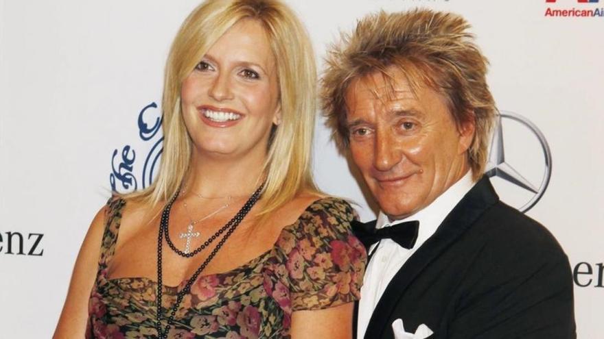 Rod Stewart y Penny Lancaster renuevan sus votos matrimoniales