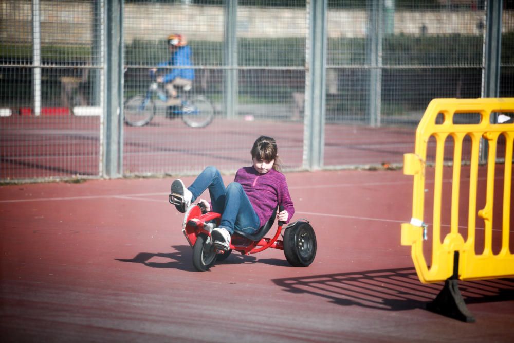 Sant Sebastià se acerca a los niños con la fiesta de sa Riera