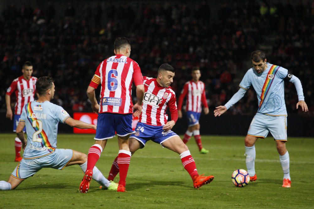 Les imatges del Girona - Rayo (1-3)