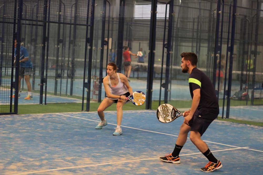 Se vivieron partidos muy intensos en las finales disputadas en Blupadel