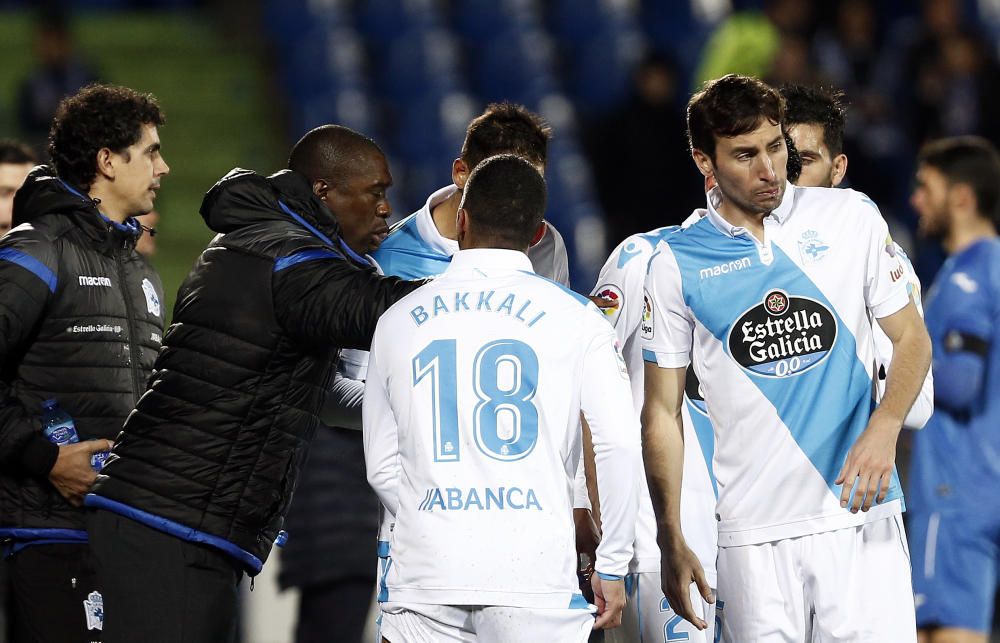 El Dépor sale goleado de Getafe