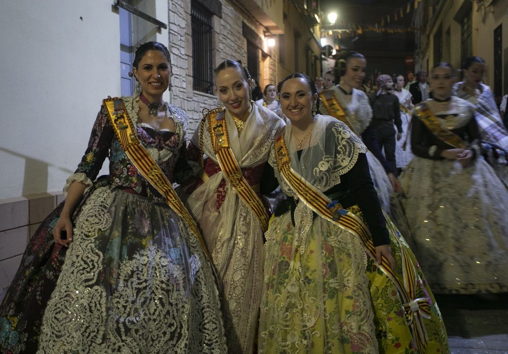Las comisiones falleras de Sagunt visitan Faura y Gilet